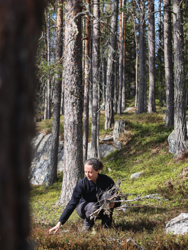 Aktivitäten in Östersund für Frauen: Wildniskurs und Zelten in Schweden für FLINTA